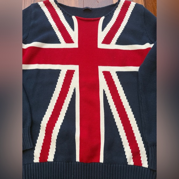 John Galt UK Flag Nico Sweater Brandy Melville OS - Picture 6 of 9